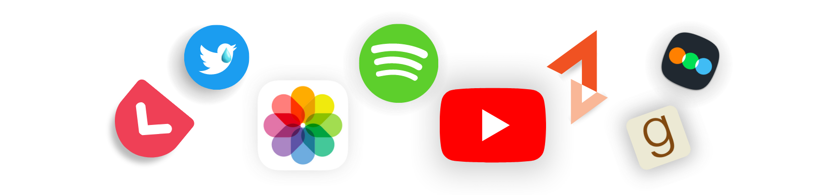 icons of possible dashboard stats sources